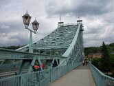 The blue wonder - Loschwitzer Bruecke bridge