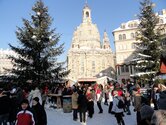 Christmas market on the Dresden Neumarkt
