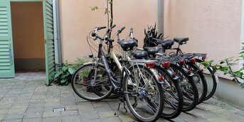 Zur Ferienwohnung in Dresden gehören auch Fahrräder