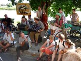 Jährlich findet in Dresden das Elbhangfest statt