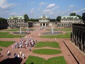 The Dresden Zwinger palace