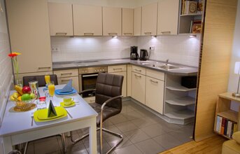 Open fully equipped kitchen - enjoy to cook your own meal