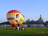 Ballonfahrten über Dresden