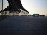 Terrasse des Internationalen Congress Centers Dresden