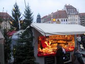 Weihnachten auf dem Dresdner Neumarkt an der Frauenkirche