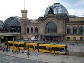 Hauptbahnhof Dresden - 1898 erbaut und 2006 nach Plänen von Norman Forster saniert