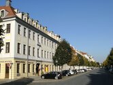 The Koenigstrasse street - lively heart of our Baroque District in Dresden