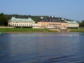 Lustschloss Pillnitz an der Elbe